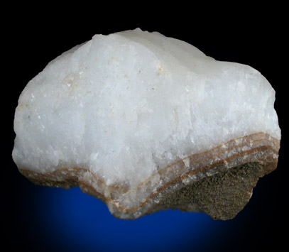 Calcite var. Travertine from Wenpt(?) Bros. Quarry, Springtown, Bucks County, Pennsylvania