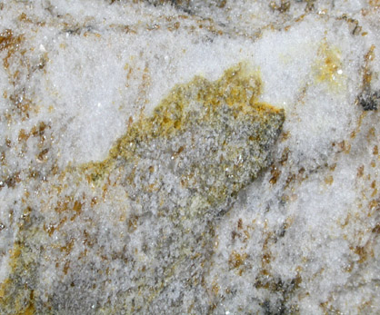 Greenockite from Lengenbach Quarry, Binntal, Wallis, Switzerland