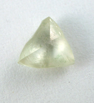 Diamond (0.49 carat macle, twinned crystal) from Northern Cape Province, South Africa