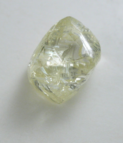 Diamond (1.17 carat yellow octahedral crystal) from Diamantino, Mato Grosso, Brazil