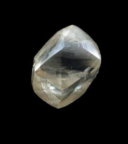 Diamond (1.26 carat hexoctahedral crystal) from Oranjemund District, southern coastal Namib Desert, Namibia