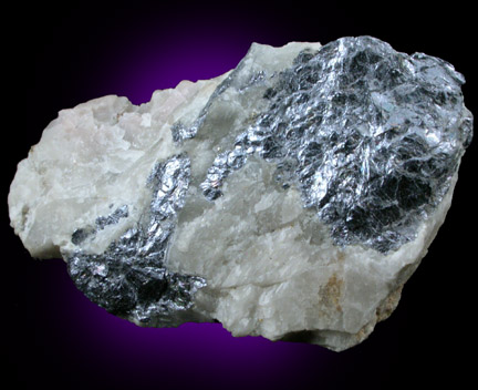 Molybdenite from Oxford Quarry, Warren County, New Jersey