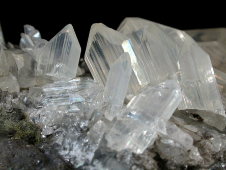 Anglesite on Galena from Touissit Mine, 21 km SSE of Oujda, Jerada Province, Oriental, Morocco