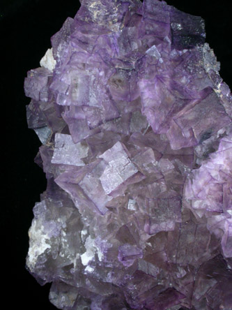 Fluorite over Barite from Central Kentucky Fluorspar District, Danville, Boyle County, Kentucky