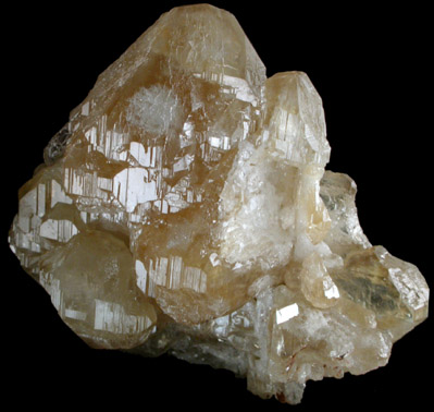 Cerussite from Touissit Mine, 21 km SSE of Oujda, Jerada Province, Oriental, Morocco