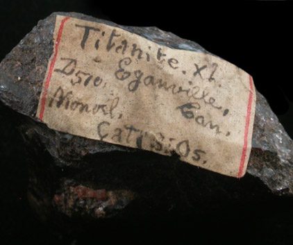 Titanite var. Sphene from Eganville, Ontario, Canada