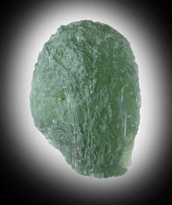 Moldavite (Tektite - natural glass caused by meteorite impact) from Czech Republic