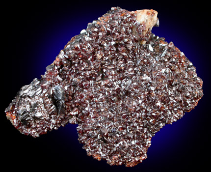 Sphalerite var. Ruby Blende. from Tri-State Lead-Zinc Mining District, near Joplin, Jasper County, Missouri