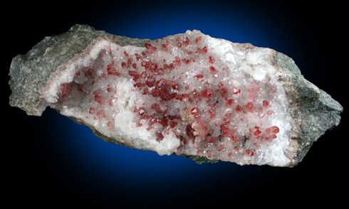 Quartz with Hematite from Upper New Street Quarry, Paterson, Passaic County, New Jersey
