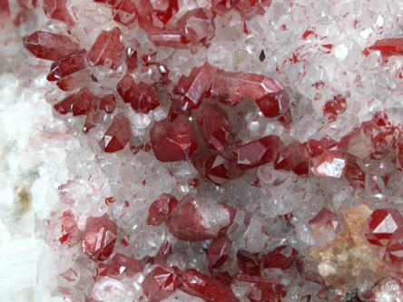 Quartz with Hematite from Upper New Street Quarry, Paterson, Passaic County, New Jersey