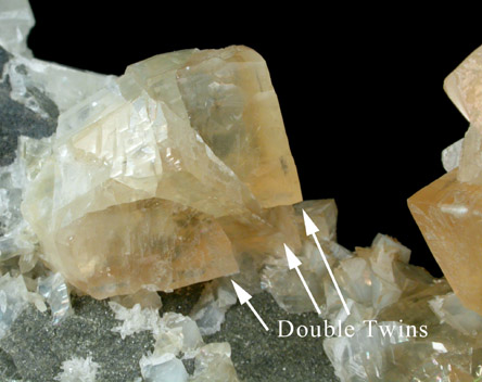 Calcite from Chimney Rock Quarry, Bound Brook, Somerset County, New Jersey