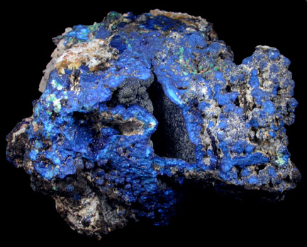 Azurite from Bisbee, Warren District, Cochise County, Arizona