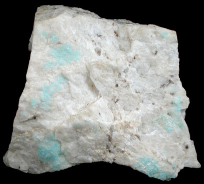 Opal var. Hyalite on Albite from Mitchell County, North Carolina