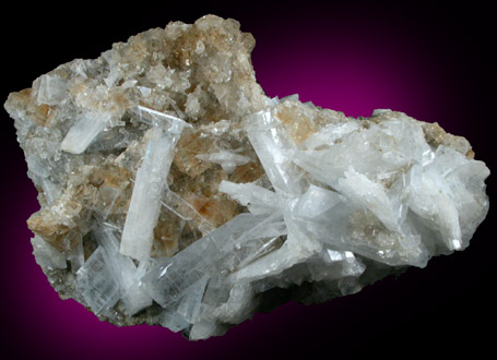 Celestine and Fluorite from Clay Center, Ottawa County, Ohio