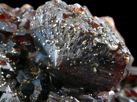 Sphalerite and Chalcopyrite from Picher Lead Mining District, Ottawa County, Oklahoma