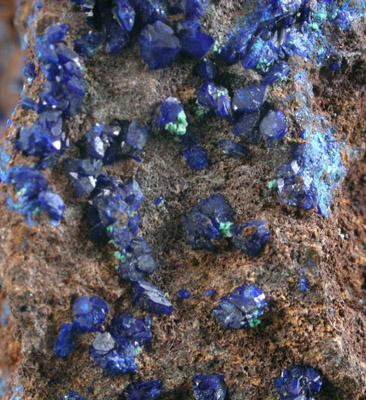 Azurite from Bisbee, Warren District, Cochise County, Arizona