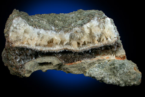 Calcite from Chimney Rock Quarry, Bound Brook, Somerset County, New Jersey