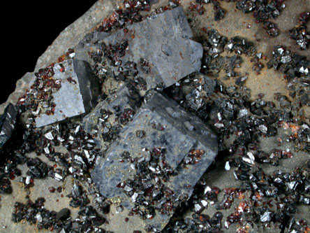 Galena with Sphalerite from Tri-State Lead-Zinc Mining District, near Joplin, Jasper County, Missouri