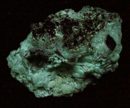 Dioptase, Wulfenite, Willemite from Mammoth-St. Anthony Mine, Tiger District, Pinal County, Arizona