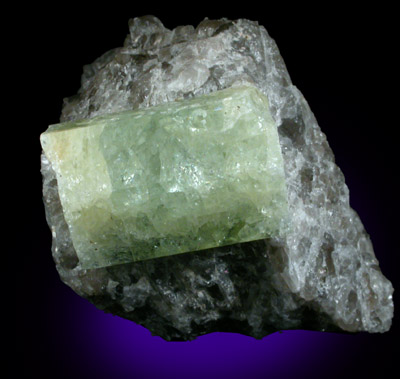 Beryl from Slocum Quarry, East Hampton, Middlesex County, Connecticut