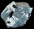 Neptunite, Joaquinite-(Ce), Natrolite from Benitoite Gem Mine, San Benito County, California (Type Locality for Joaquinite-(Ce))