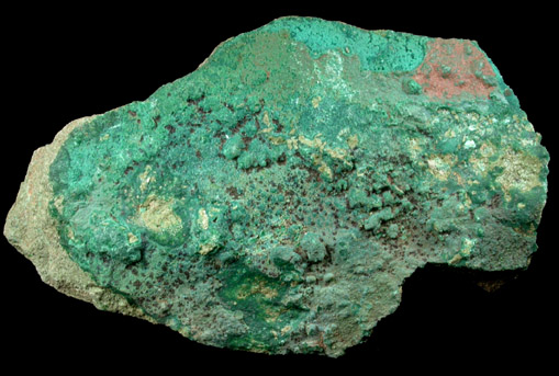 Pseudomalachite from Schuyler Copper Mine, North Arlington, Bergen County, New Jersey