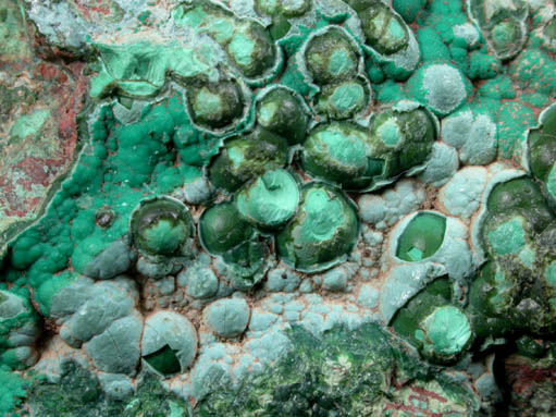 Pseudomalachite from Schuyler Copper Mine, North Arlington, Bergen County, New Jersey