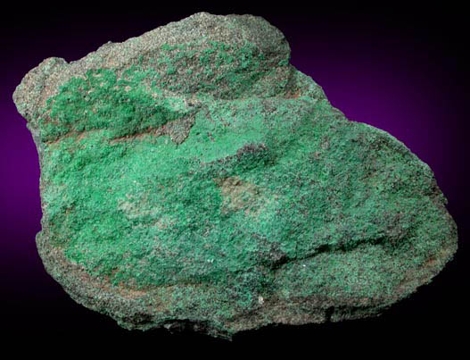 Pseudomalachite from Schuyler Copper Mine, North Arlington, Bergen County, New Jersey