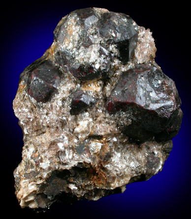 Almandine Garnet from Hedgehog Hill, Peru, Oxford County, Maine