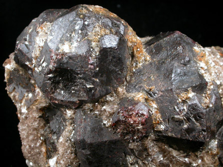 Almandine Garnet from Hedgehog Hill, Peru, Oxford County, Maine