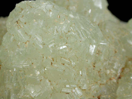 Prehnite from Prospect Park Quarry, Prospect Park, Passaic County, New Jersey