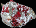 Realgar with Picropharmacolite from Shimen Mine, Hunan, China