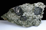 Magnetite from Laurel Hill (Snake Hill) Quarry, Secaucus, Hudson County, New Jersey