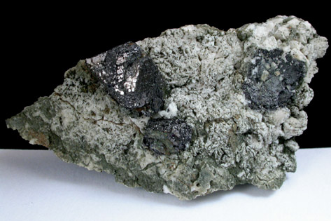 Magnetite from Laurel Hill (Snake Hill) Quarry, Secaucus, Hudson County, New Jersey