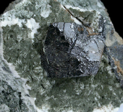 Magnetite from Laurel Hill (Snake Hill) Quarry, Secaucus, Hudson County, New Jersey