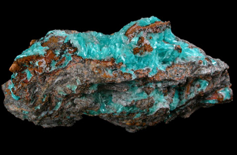 Aurichalcite from Mina Ojuela, Mapimi, Durango, Mexico