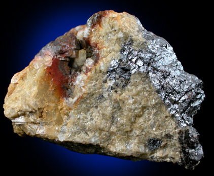 Sphalerite with Quartz from Roxbury Iron Mine, Mine Hill, Roxbury, Litchfield County, Connecticut