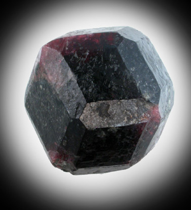 Almandine Garnet from Garnet Ledge, east shore of Stikine River Delta, 11 km north of Wrangell, Alaska