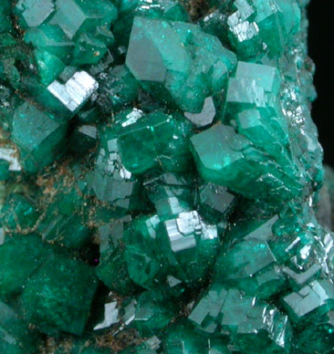 Dioptase from Reneville, Kindanba District, Pool Department, Republic of Congo