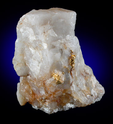 Gold in Quartz from Mariposa County, California