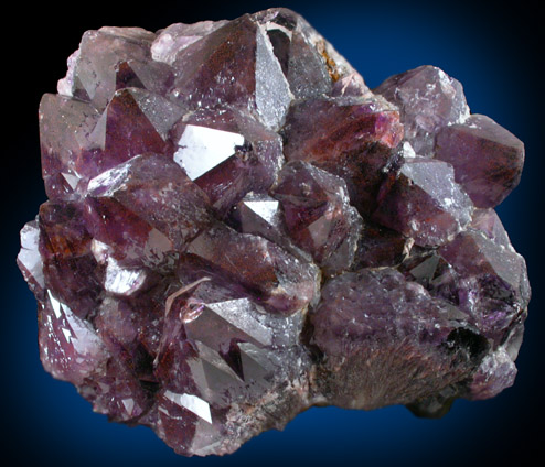 Quartz var. Amethyst with Hematite inclusions from Thunder Bay, Ontario, Canada