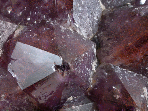 Quartz var. Amethyst with Hematite inclusions from Thunder Bay, Ontario, Canada
