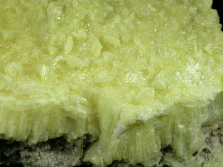 Sulfur from Steamboat Springs District, Washoe County, Nevada