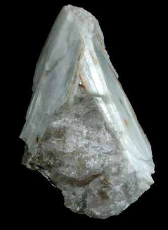 Albite var. Cleavelandite from Mount Apatite, Auburn, Androscoggin County, Maine