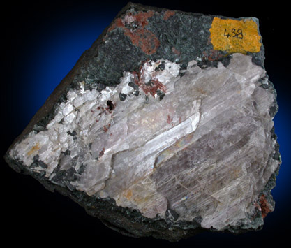 Diaspore from Chester Emery Mines, Hampden County, Massachusetts