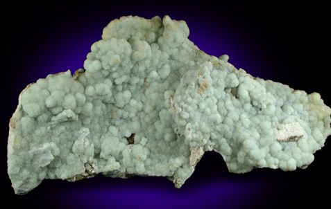 Prehnite with Albite from Summit Quarry, Union County, New Jersey