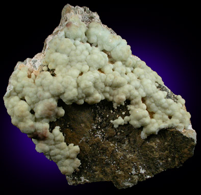 Prehnite with Albite from Summit Quarry, Union County, New Jersey