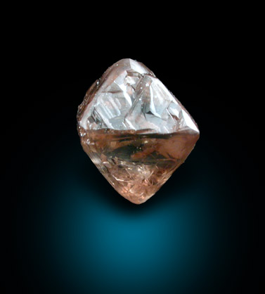 Diamond (1.13 carat octahedral crystal) from Mwadui, Shinyanga, Tanzania