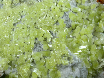 Pyromorphite from Daoping Mine, Yangshuo, Guangxi, China