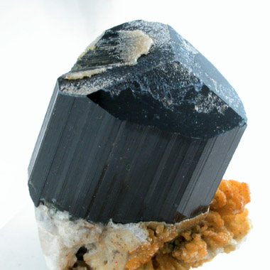 Schorl Tourmaline with Albite from Bulochi, near Shengus, Skardu Road, Gilgit, Pakistan